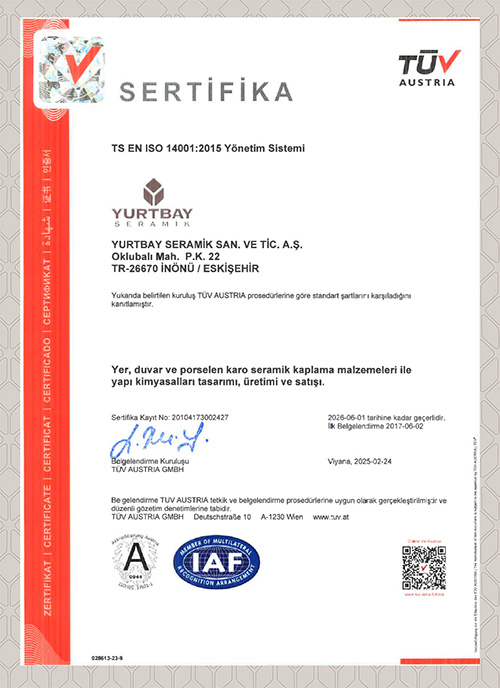ISO 14001 2015 ÇYS (TR)