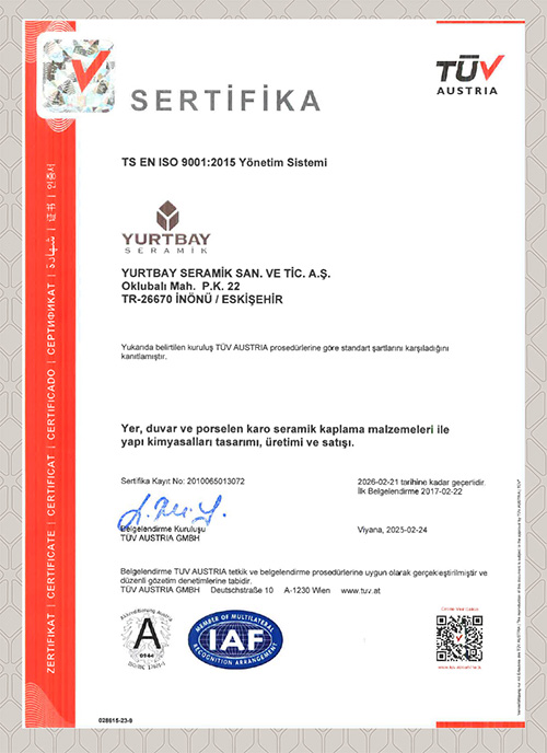 ISO 9001 2015 KYS (TR)