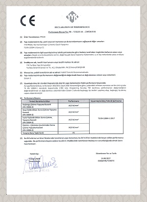 Yurtbay Proje Performans Beyanı (TR)