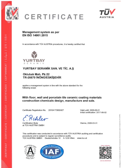 ISO 14001 2015 ÇYS (ING)