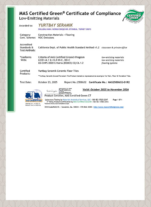 Yurtbay Seramik Ceramic Floor Tile