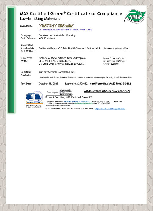 Yurtbay Seramik Porcelain Tile